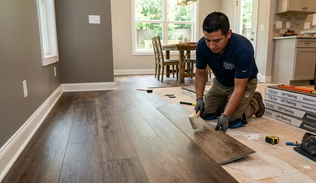 Vinyl Plank (LVP) Flooring Installation Durham, NC